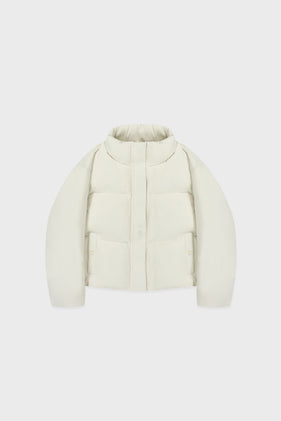 Enavant DOWN PUFFER JACKET in the color Ivory